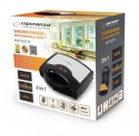 Esperanza Opiekacz do kanapek Esperanza Muffuletta EKT005 (700W; kolor czarny, kolor inox) Esperanza Opiekacz do kanapek Esperanza Muffuletta EKT005 (700W; kolor czarny, kolor inox)