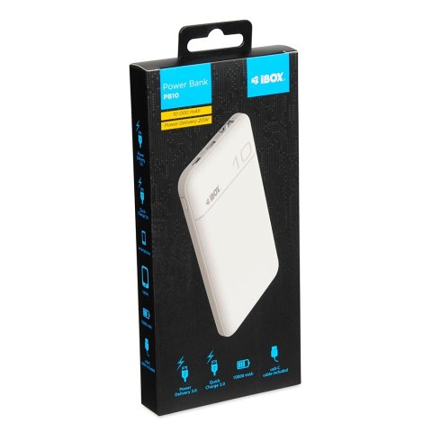 IBOX IBOX POWER BANK PB10 10.000 MAH POWER DELIVERY IBOX IBOX POWER BANK PB10 10.000 MAH POWER DELIVERY