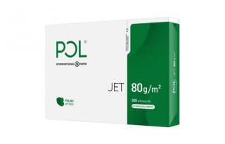 Igepa Papier xero ksero biurowy POLJET 9938A80 (A4; 80g/m2; 500 szt. arkuszy; papier biały, matowy)