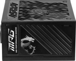 MSI Zasilacz MSI MPG A1000GS 1000W PCIE5 80+ Gold ATX 3.1