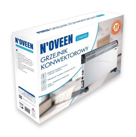 N'OVEEN Grzejnik Konwektorowy CH-6000 Timer Turbo Fan N'OVEEN Grzejnik Konwektorowy CH-6000 Timer Turbo Fan