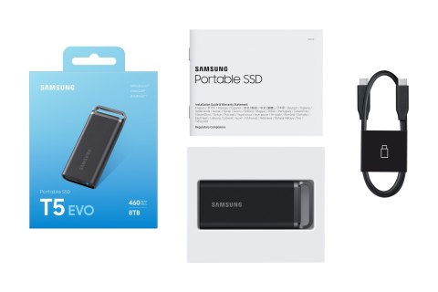 Samsung Dysk SSD Samsung 8TB T5 EVO MU-PH8T0S/EU Samsung Dysk SSD Samsung 8TB T5 EVO MU-PH8T0S/EU