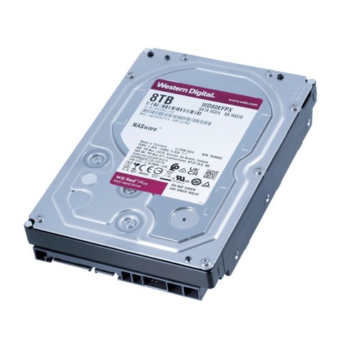 WD Dysk HDD WD Red Plus WD80EFPX (8 TB ; 3.5"; 256 MB)