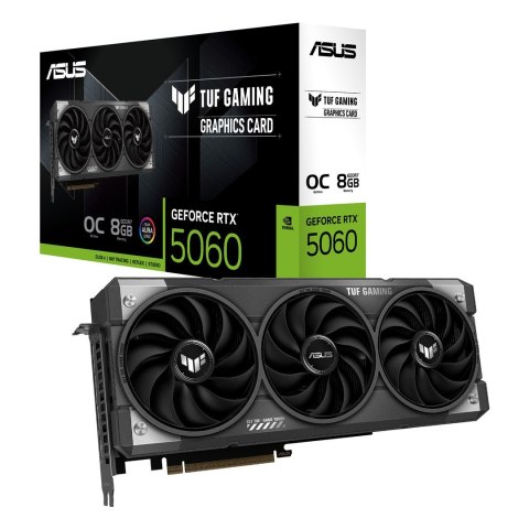 ASUS Karta graf. ASUS TUF GAMING RTX 5060 8GB OC ASUS Karta graf. ASUS TUF GAMING RTX 5060 8GB OC