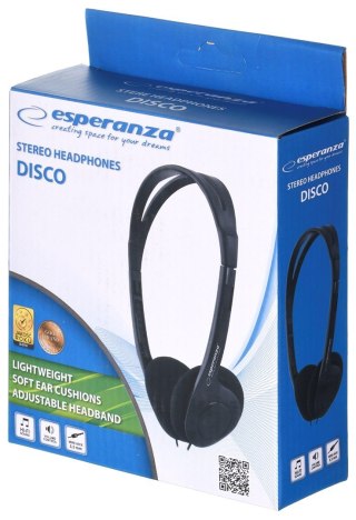 Esperanza Słuchawki Esperanza Disco EH119 (kolor czarny)