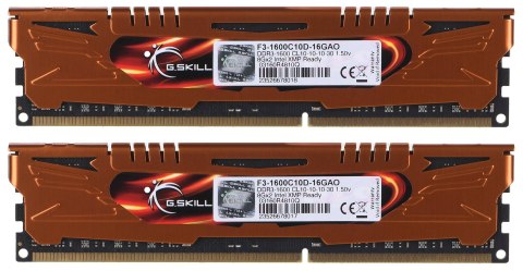 G.SKILL G.SKILL ARES DDR3 2X8GB 1600MHZ CL10 XMP LOW PROFILE F3-1600C10D-16GAO G.SKILL G.SKILL ARES DDR3 2X8GB 1600MHZ CL10 XMP LOW PROFILE F3-1600C10D-16GAO