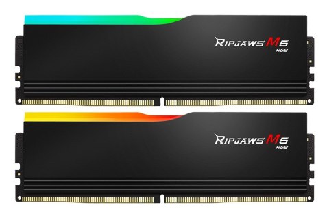 G.SKILL G.SKILL RIPJAWS M5 RGB DDR5 2X48GB 6000MHZ CL30-36 BLACK F5-6000J3036F48GX2-RM5RK