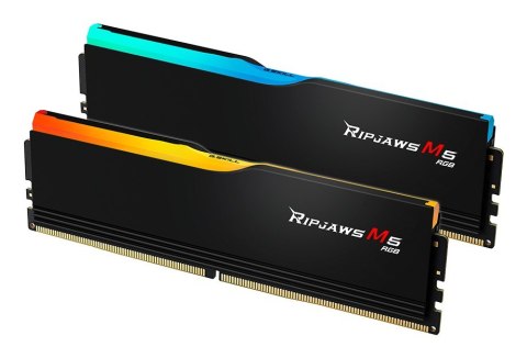 G.SKILL G.SKILL RIPJAWS M5 RGB DDR5 2X48GB 6000MHZ CL30-36 BLACK F5-6000J3036F48GX2-RM5RK