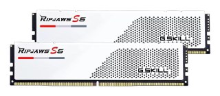 G.SKILL G.SKILL RIPJAWS S5 DDR5 2X48GB 5200MHZ CL40 XMP3 WHITE F5-5200J4040A48GX2-RS5W