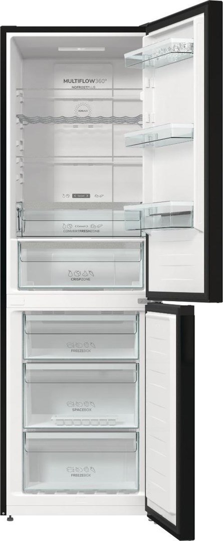 Gorenje Chłodziarko-zamrażarka GORENJE NRK6192ABK4 Gorenje Chłodziarko-zamrażarka GORENJE NRK6192ABK4