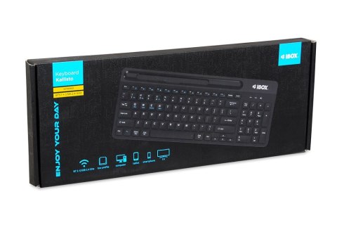 IBOX IBOX KLAWIATURA BEZPRZEWODOWA KALLISTO BT/2.4GHZ