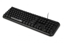 IBOX Klawiatura IBOX PULSAR IKS620 (USB 2.0; (US); kolor czarny)