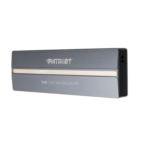 Patriot Memory Patriot TXD obudowa USB3.2 do SSD M.2 NVMe 1.3, do 8TB - Aluminium Patriot Memory Patriot TXD obudowa USB3.2 do SSD M.2 NVMe 1.3, do 8TB - Aluminium