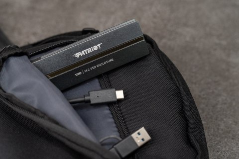 Patriot Memory Patriot TXD obudowa USB3.2 do SSD M.2 NVMe 1.3, do 8TB - Aluminium Patriot Memory Patriot TXD obudowa USB3.2 do SSD M.2 NVMe 1.3, do 8TB - Aluminium