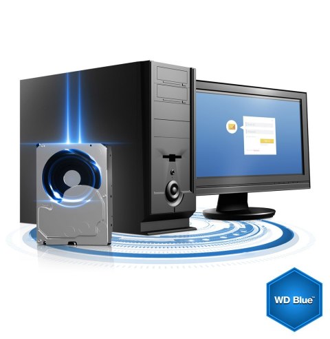 WD Dysk HDD WD Blue WD10EZEX (1 TB ; 3.5"; 64 MB; 7200 obr/min) WD Dysk HDD WD Blue WD10EZEX (1 TB ; 3.5"; 64 MB; 7200 obr/min)