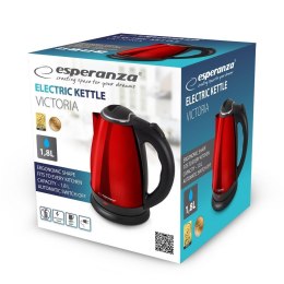 Esperanza ESPERANZA CZAJNIK ELEKTRYCZNY VICTORIA 1.8 L CZERWONY EKK113R
