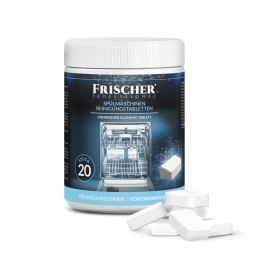 FRISCHER Tabletki do czyszczenia zmywarek Frischer 20szt