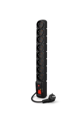 Acar Listwa przeciwprzepięciowa Acar S8 PRO (3m ; czarny)