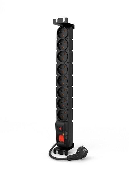 Acar Listwa zasilająca Acar S8 FA RACK (5m ; czarny) Acar Listwa zasilająca Acar S8 FA RACK (5m ; czarny)