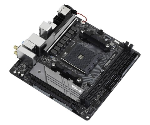 Asrock Płyta główna Asrock B550M-ITX/AC Asrock Płyta główna Asrock B550M-ITX/AC