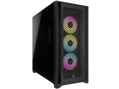 Corsair Obudowa Corsair iCUE 5000D RGB AIRFLOW Mid-Tower ATX Tempered Glass Black (CC-9011242-WW) Corsair Obudowa Corsair iCUE 5000D RGB AIRFLOW Mid-Tower ATX Tempered Glass Black (CC-9011242-WW)