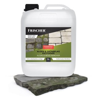 FRISCHER Płyn do usuwania mchu, glonów o zielonych nalotów Frischer 5l