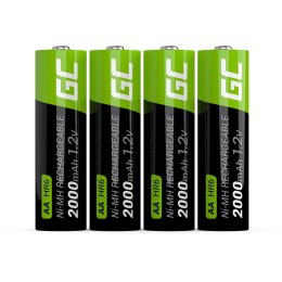 Green Cell GREEN CELL AKUMULATORKI PALUSZKI 4X AA R6 2000MAH
