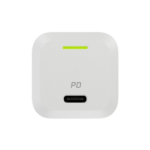 Green Cell GREEN CELL ŁADOWARKA USB-C GAN GC POWERGAN 33W PD 3.0 QC 3.0 USB-C BIAŁA Green Cell GREEN CELL ŁADOWARKA USB-C GAN GC POWERGAN 33W PD 3.0 QC 3.0 USB-C BIAŁA