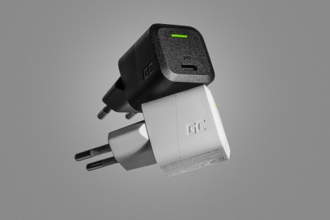 Green Cell GREEN CELL ŁADOWARKA USB-C GAN GC POWERGAN 33W PD 3.0 QC 3.0 USB-C BIAŁA Green Cell GREEN CELL ŁADOWARKA USB-C GAN GC POWERGAN 33W PD 3.0 QC 3.0 USB-C BIAŁA