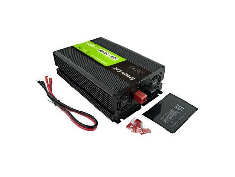 Green Cell GREEN CELL PRZETWORNICA LCD 12V/230V 2000W/4000W CZYSTY SINUS INVGC12P2000LCD Green Cell GREEN CELL PRZETWORNICA LCD 12V/230V 2000W/4000W CZYSTY SINUS INVGC12P2000LCD