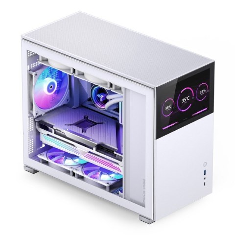 Jonsbo Obudowa Jonsbo D31 Screen Micro-ATX, Szkło Hartowane - biała Jonsbo Obudowa Jonsbo D31 Screen Micro-ATX, Szkło Hartowane - biała