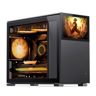 Jonsbo Obudowa Jonsbo D31 Screen Micro-ATX, Szkło Hartowane - czarna