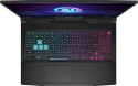 MSI MSI Katana A15 AI B8VF-487XPL Ryzen 7 8845HS 15.6"FHD 144Hz IPS-Level 16GB DDR5 SSD1TB RTX 4060 8GB NoOS