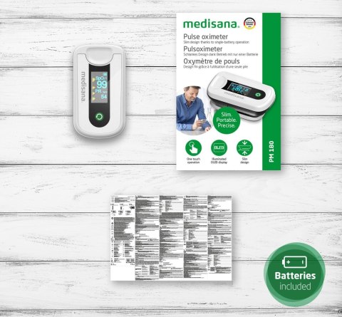 Medisana Pulsoksymetr Medisana PM 180 Medisana Pulsoksymetr Medisana PM 180