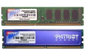 Patriot Memory PATRIOT DDR3 4GB SIGNATURE 1333MHz CL9 Patriot Memory PATRIOT DDR3 4GB SIGNATURE 1333MHz CL9