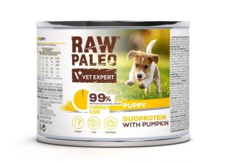 VetExpert Raw Paleo Turkey&Cod Puppy Can 200g