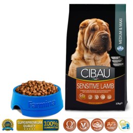 Farmina FARMINA Cibau Sensitive Lamb Medium & Maxi - sucha karma dla psa - 14kg