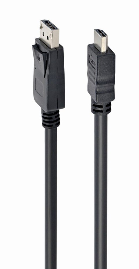 GEMBIRD Kabel GEMBIRD CC-DP-HDMI-3M ( DisplayPort M - HDMI M -; 3m; kolor czarny) GEMBIRD Kabel GEMBIRD CC-DP-HDMI-3M ( DisplayPort M - HDMI M -; 3m; kolor czarny)