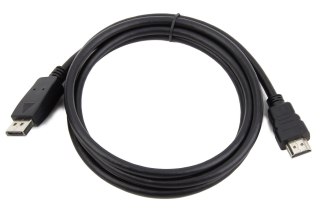 GEMBIRD Kabel GEMBIRD CC-DP-HDMI-3M ( DisplayPort M - HDMI M -; 3m; kolor czarny)