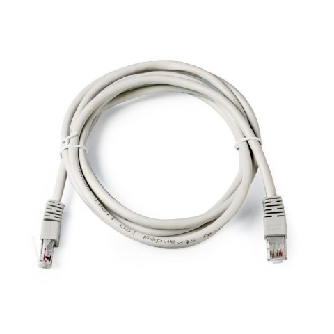GEMBIRD Patchcord GEMBIRD PP6U-2M (RJ45 - RJ45 ; 2m; UTP; kat. 6; kolor szary) GEMBIRD Patchcord GEMBIRD PP6U-2M (RJ45 - RJ45 ; 2m; UTP; kat. 6; kolor szary)