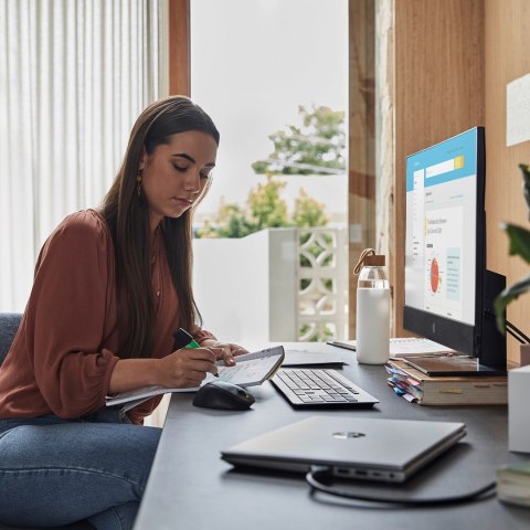 Hewlett-Packard HP AIO ProOne 440 G9 i3-13100T 23.8"FHD 250nits 8GB DDR4 SSD512 UHD Graphics 770 W11Pro 3Y OnSite (WYPRZEDAŻ) Hewlett-Packard HP AIO ProOne 440 G9 i3-13100T 23.8"FHD 250nits 8GB DDR4 SSD512 UHD Graphics 770 W11Pro 3Y OnSite (WYPRZEDAŻ)