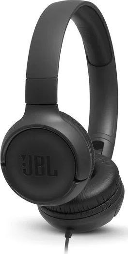 JBL Słuchawki JBL Tune 500 (czarne, nauszne, z wbudowanym mikrofonem)