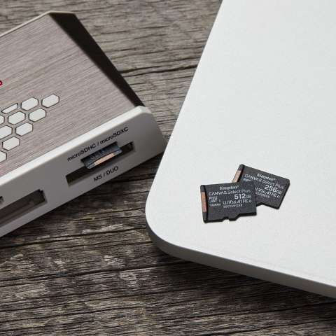 Kingston Karta pamięci z adapterem Kingston Canvas Select Plus SDCS2/256GB (256GB; Class 10, Class U1, V30; + adapter) Kingston Karta pamięci z adapterem Kingston Canvas Select Plus SDCS2/256GB (256GB; Class 10, Class U1, V30; + adapter)