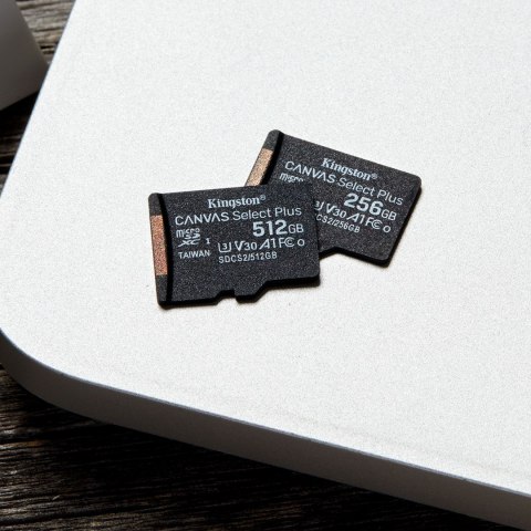 Kingston Karta pamięci z adapterem Kingston Canvas Select Plus SDCS2/256GB (256GB; Class 10, Class U1, V30; + adapter) Kingston Karta pamięci z adapterem Kingston Canvas Select Plus SDCS2/256GB (256GB; Class 10, Class U1, V30; + adapter)