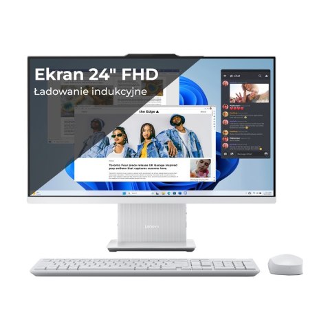 Lenovo Lenovo IdeaCentre AIO 24IRH9 i3-1315U 23.8" FHD IPS AG 250nits 100Hz 8GB DDR5 5200 SSD512 Intel UHD Graphics Win11 Cloud Grey