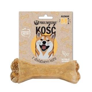 PAKA ZWIERZAKA Paka Zwierzaka Kość z dodakiem kozy M-12 cm 55g