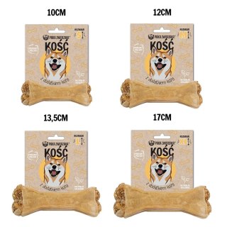 PAKA ZWIERZAKA Paka Zwierzaka Kość z dodakiem kozy M-12 cm 55g