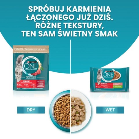 PURINA One Bifensis Sterilcat Wołowina - sucha karma dla kota - 800 g PURINA One Bifensis Sterilcat Wołowina - sucha karma dla kota - 800 g