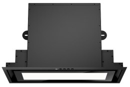 AKPO Okap AKPO WK-12 EVITA CZARNY PÓŁMAT 60 CZARNE SZKŁO 450