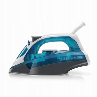 BLACK+DECKER Żelazko parowe Black+Decker BXIR2200E (2200W; biało-niebieski)